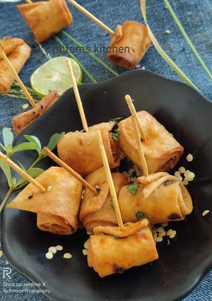 A picture of Masala roll.