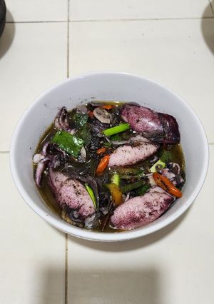 Foto resep 51. Tumis Cumi Tinta
