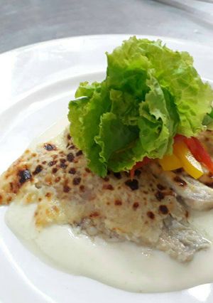 A picture of Mornay Sauce.