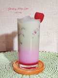 Strawberry Matcha Latte
