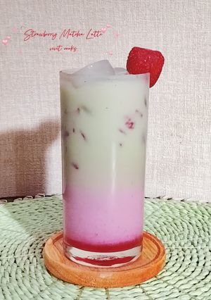 Foto resep Strawberry Matcha Latte