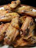 Alitas con estragón al horno