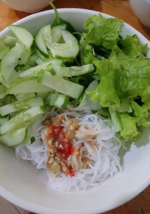 Hình của món Bún chao.