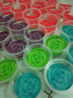 Foto resep Puding kaca mawar