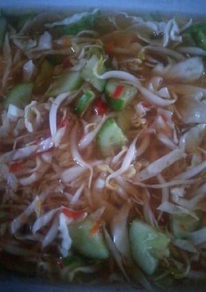 Foto resep Asinan sayur 3 bahan 🌿☘️🥒
