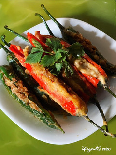 Foto resep Cabe Isi Daging Cincang Pedas
