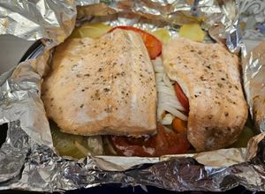 Foto principal de Trucha en papillote airfryer
