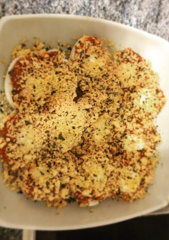 Una foto de Huevos rellenos