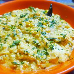 A picture of Corn Paneer Korma.