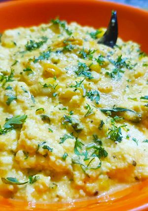 A picture of Corn Paneer Korma.