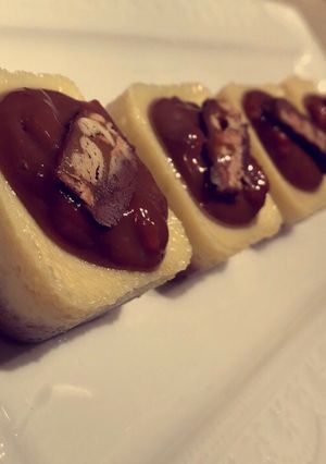 صورة لوصفة ميني تشييز سنكرز😻