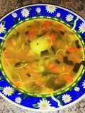 Sopa de verduras a mi manera