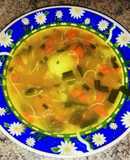 Sopa de verduras a mi manera