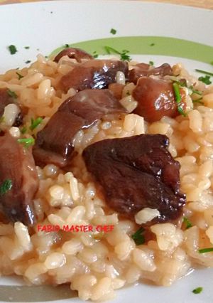 Foto di Risotto con Funghi Porcini