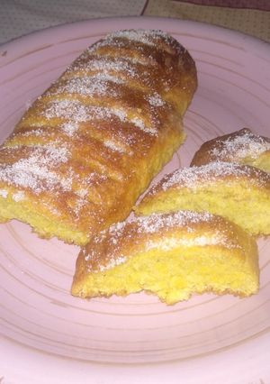 Una foto de Pan de maíz