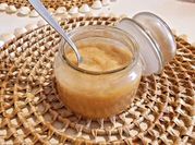 Une photo de caramel au beurre salé
