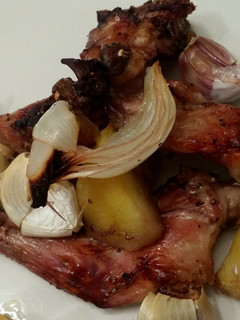 Una foto de Conejo al horno