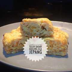 Tamagoyaki Sederhana (Telur Dadar Gulung ala Jepang) রেসিপির প্রধান ছবি