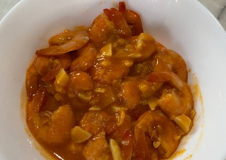 Udang Saus Asam Manis ❤️