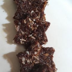 A picture of Jaggrey coconut chikki.