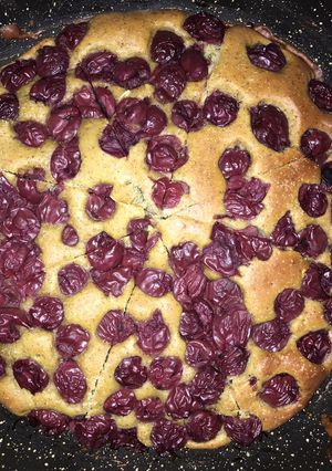 Bögrés meggyes lepény update recept fotója