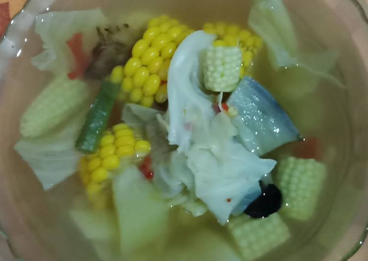 Cara Gampang Menyiapkan Sayur asem baby jagung, Enak Banget