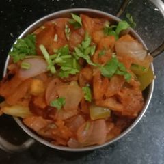 A picture of Chilli parotaa.