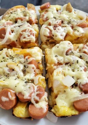 Foto resep Pizza Roti Tawar