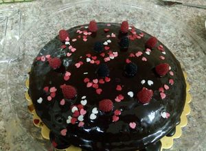 صورة لوصفة كيك بصوص شوكولاتة