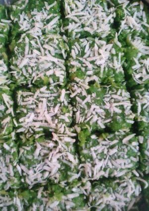 A picture of Capsicum Barfi.