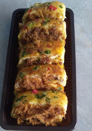 Foto resep Roti Gulung Abon