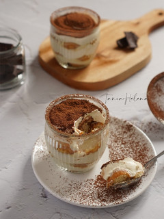 Foto resep Tiramisu tanpa Mascarpone
