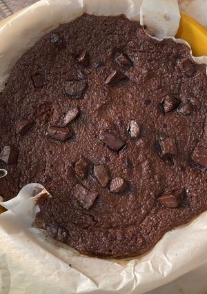 صورة لوصفة -براونيز التفاح الصحي 🍎😋!