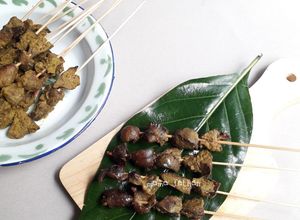 Foto resep Sate ati ampela ala angkringan