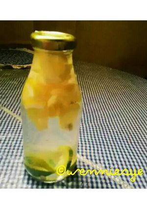 Foto resep Jeruk Nipis + Lemon Infused Water