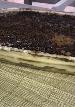 Una foto de Tiramisú con mascarpone 🐷🐷🐷