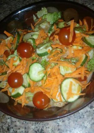 A picture of Vegetable Salad.