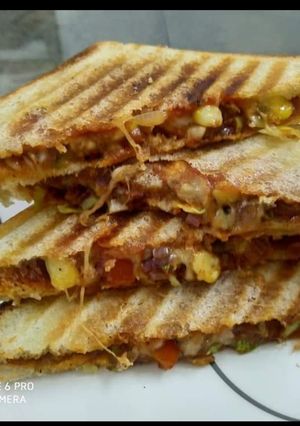 A picture of Grill sandwich.