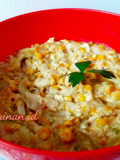 Foto resep Sup krim jagung makaroni
