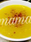 شوربة اليقطين (pumpkin soup)