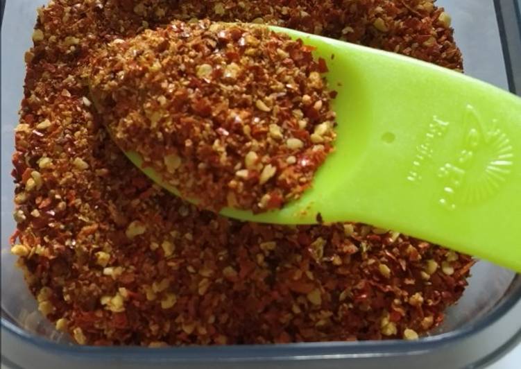 Cara Gampang Membuat Cabe Bubuk Kering Homemade Anti Gagal