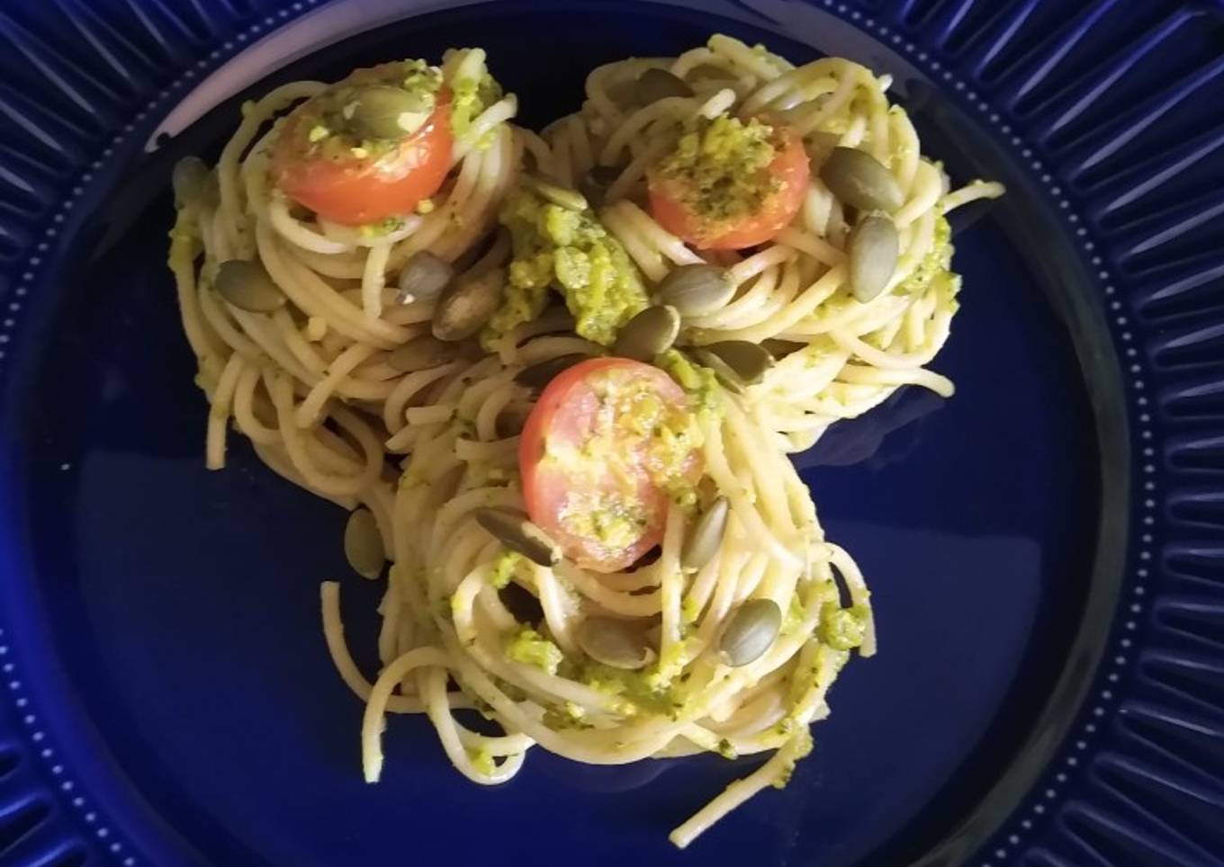 Espaguetis con brócoli