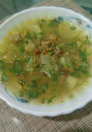 Foto resep Soto Lobak Bening (#pr_homemadestreetfood)