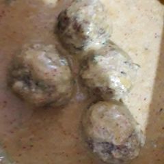 A picture of Malai kofta.