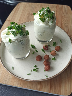 Une photo de Chantilly au chèvre