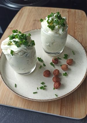 Une photo de Chantilly au chèvre