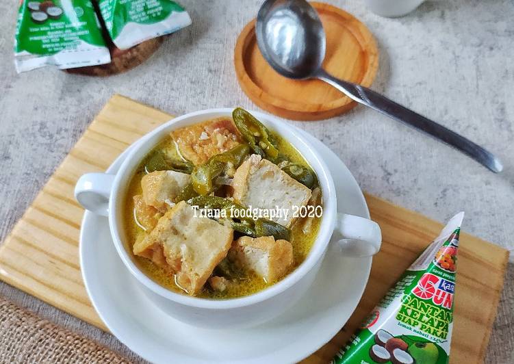 Resep Jangan Tahu Lombok yang Bisa Manjain Lidah