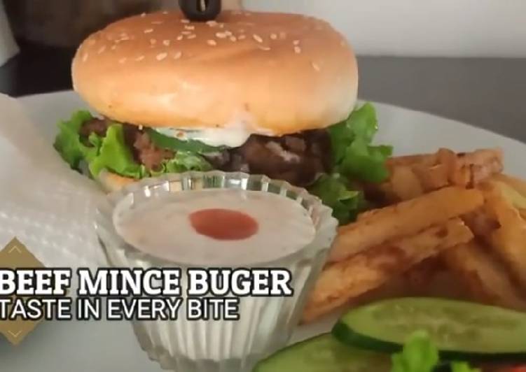 Recipe of Award-winning Beef Minced Burger