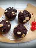 Chocolate custard muffin