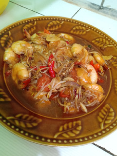 Foto resep Udang taoge saus tiram